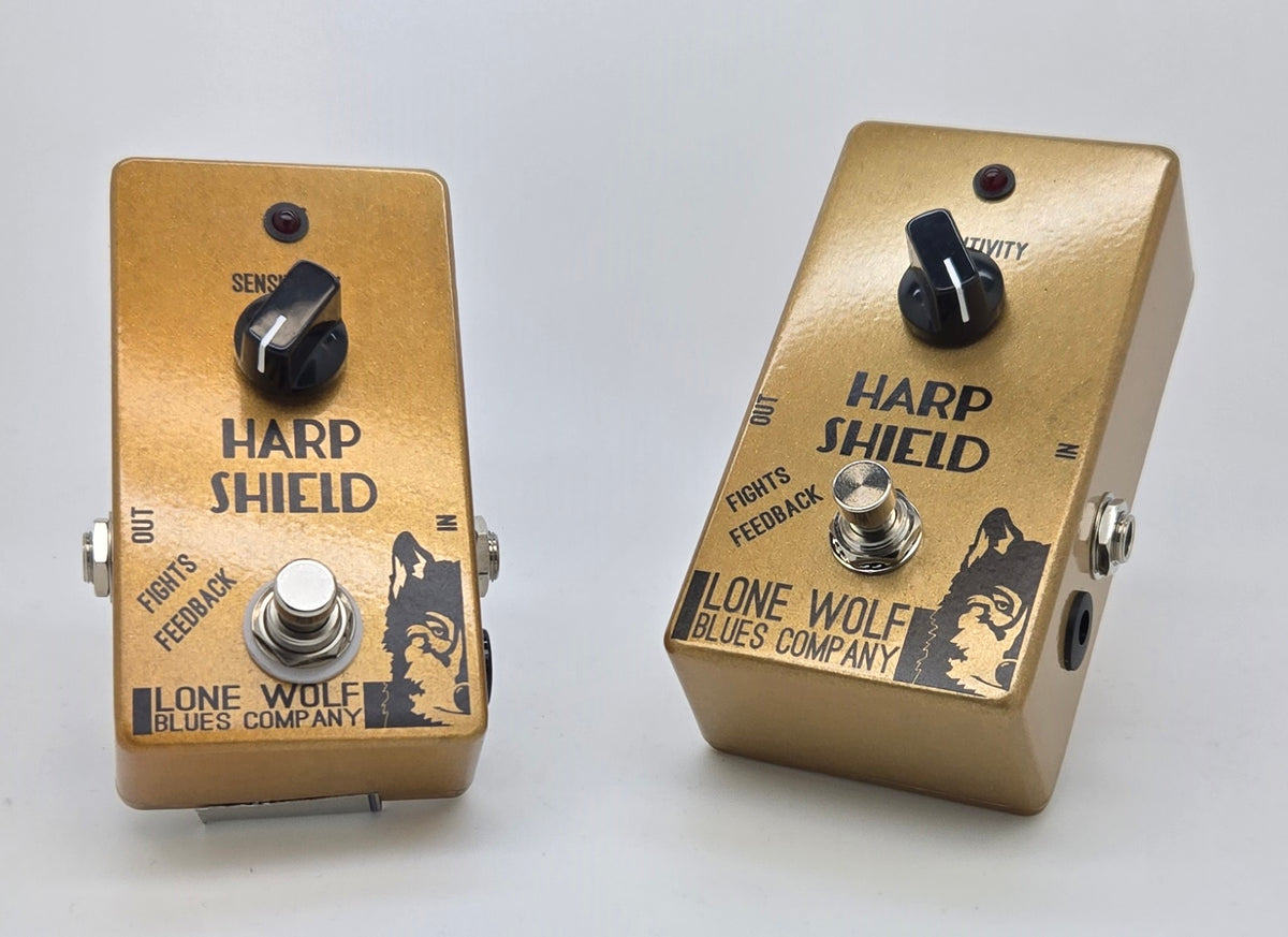 feedback pedal guitar Harp Shield – Lone Wolf Blues Company